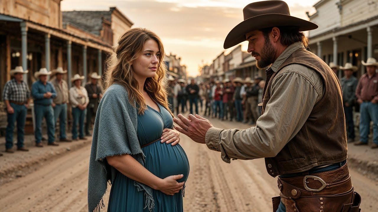 She Was Laughed Out Of Town For Her Shame, The Cowboy Married Her In The Street For All To See