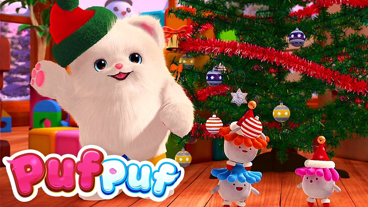 Iubim Crăciunul 🎅 Cântece de iarnă | Cântece de Crăciun | Cântece copii de grădiniță Puf Puf