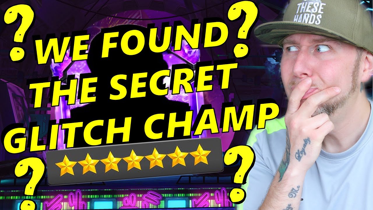 I UNLOCKED THE SECRET GLITCHED CHAMP Marvel Contest of Champions