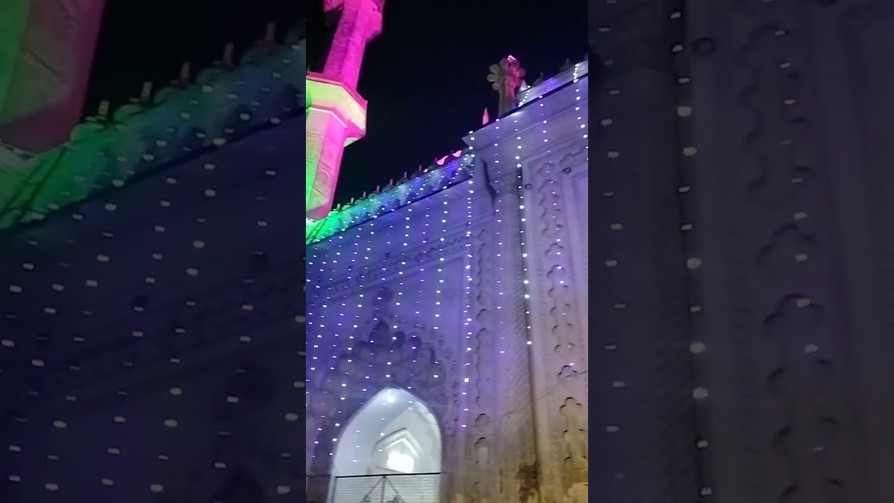 Masjid Miya Ilmas Ali Khan || Sarai Mali Khan, Chowk Lucknow || 1st Ramzan 2023 || Night View Masjid