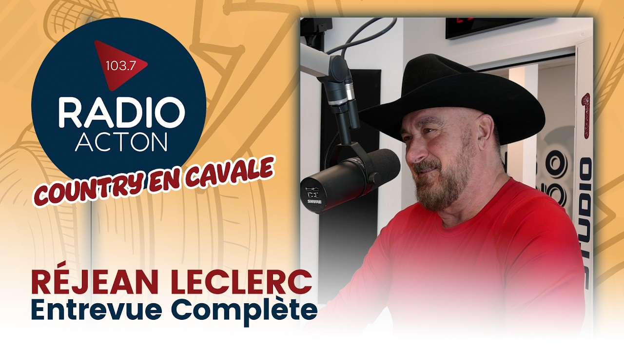 Réjean Leclerc | Entrevue Complète | Country en Cavale