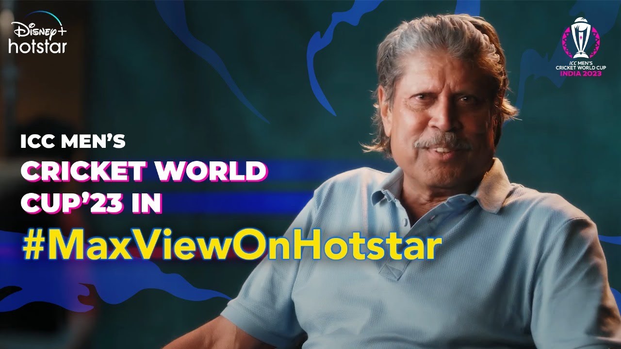 ICC Men&rsquo;s Cricket World Cup&rsquo; 23 in MaxView | DisneyPlus&nbsp;Hotstar