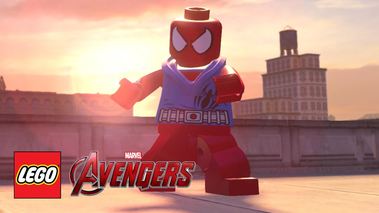 LEGO Marvel's Avengers - Scarlet Spider Free Roam With Commentary
