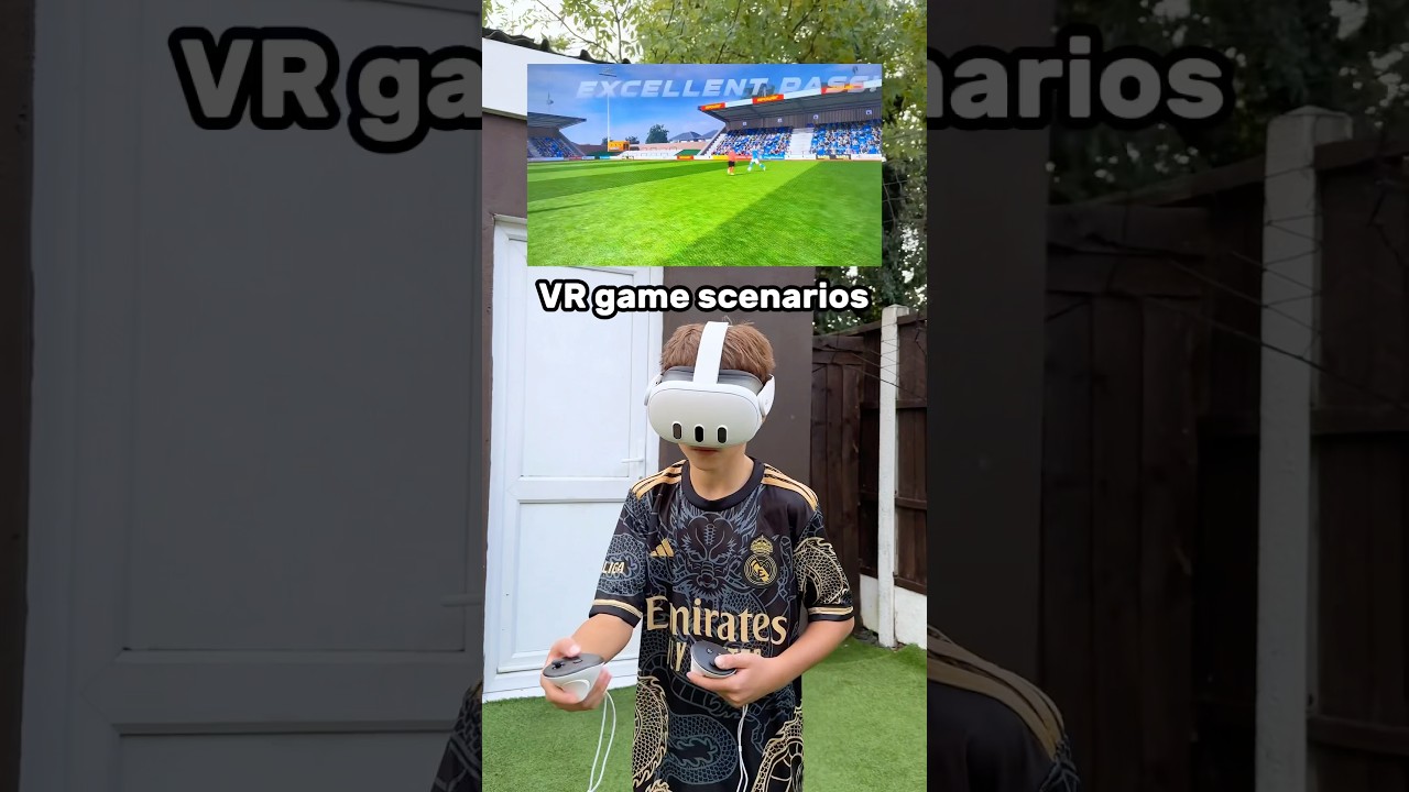 IMPROVE YOUR FOOTBALL AWARENESS AND SCANNING SKILLS?! ⚽️🧠 with @beyourbestpro  VR App