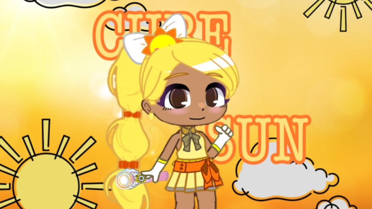 Hirogaru Sky Precure! Cure Sun Transformation Gacha Club