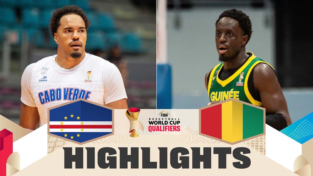 Cape Verde 🇨🇻 v Guinea 🇬🇳 | Highlights | FIBA Basketball World Cup 2027 African Qualifiers