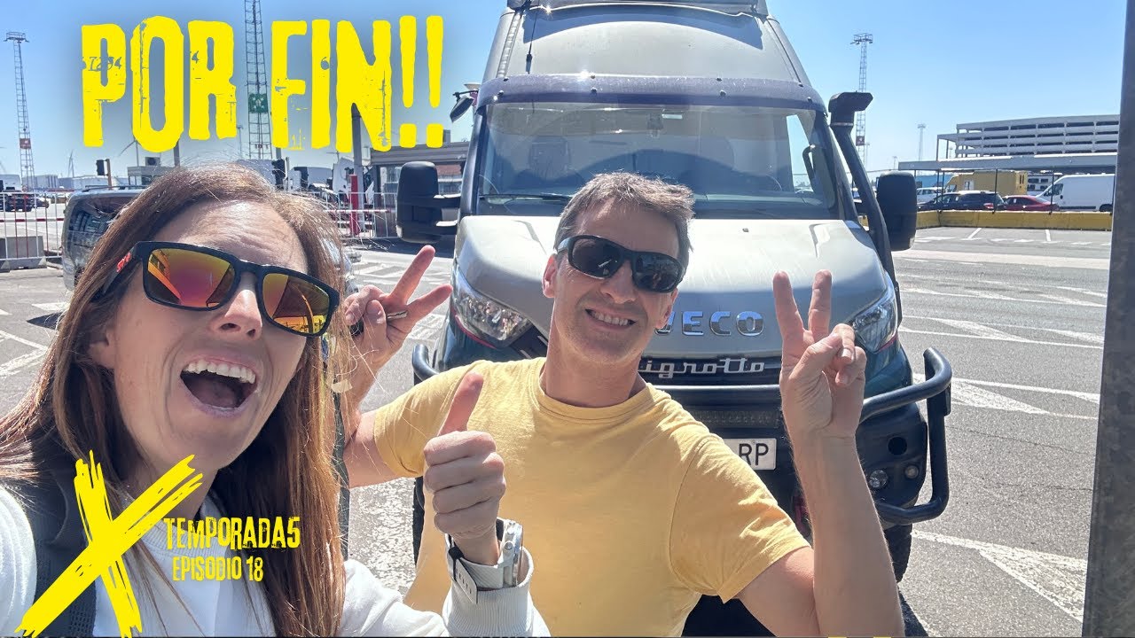 ¡Así nos encontramos la furgo en el puerto! 😱