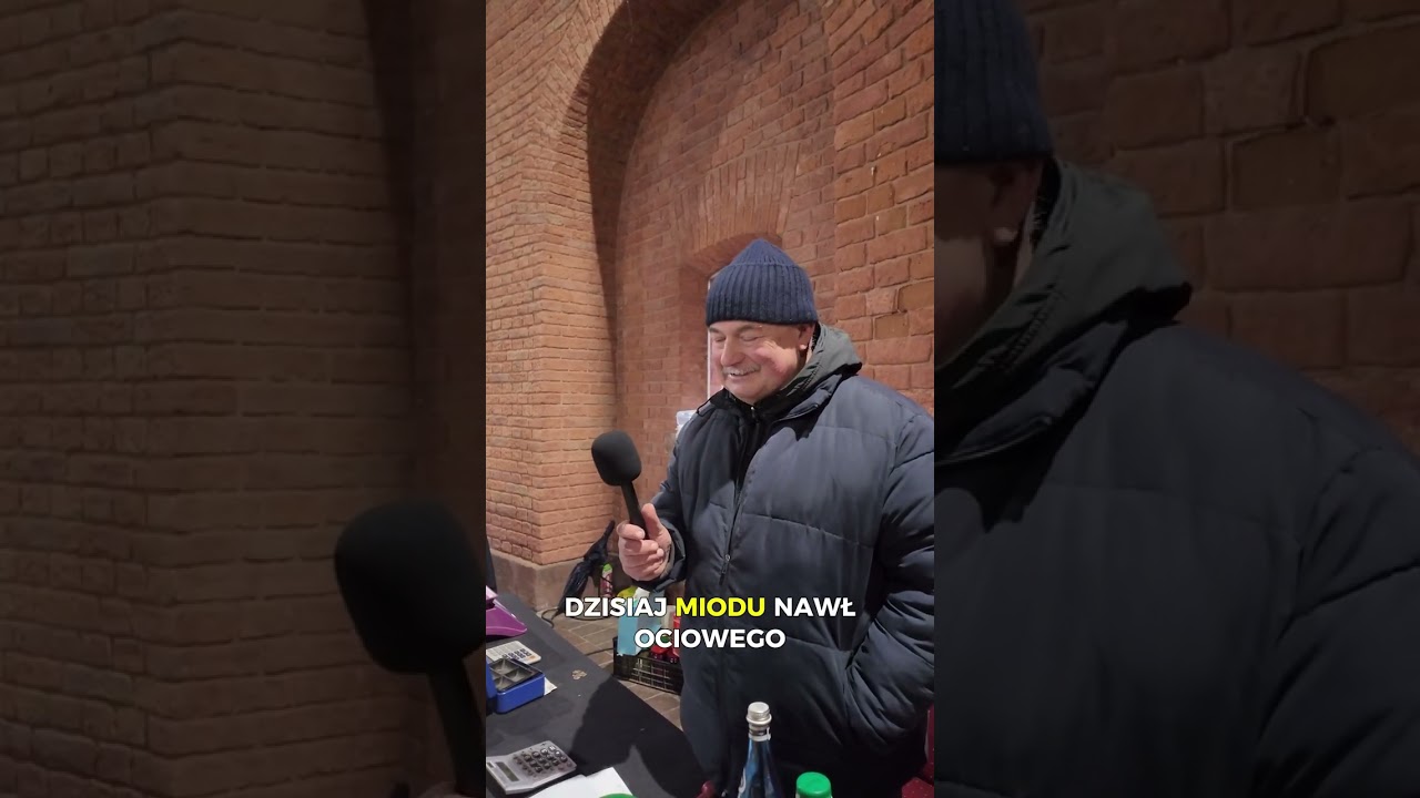 Lokalny producent miodu w warszawskiej Hali Legionów 