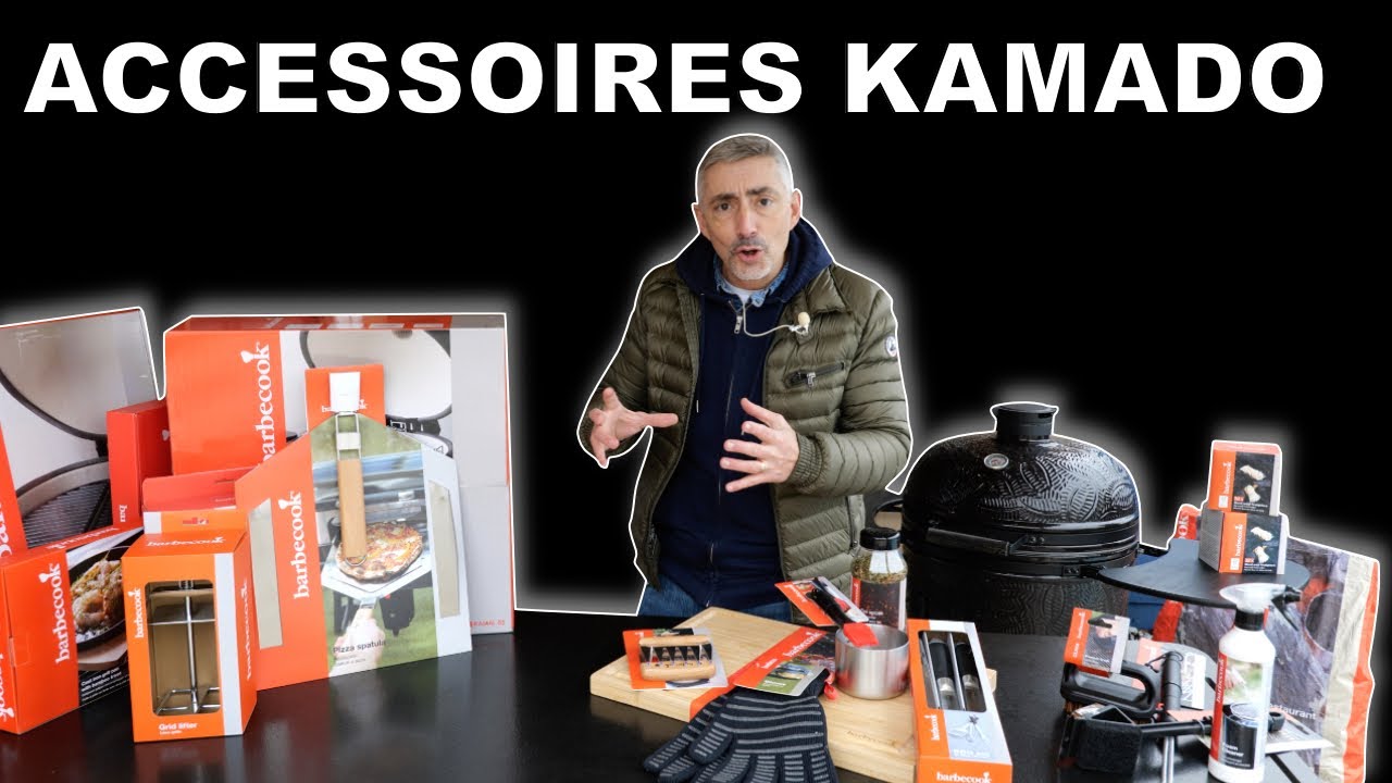 Accessoires Barbecook autour du barbecue Kamado Kamal !!!