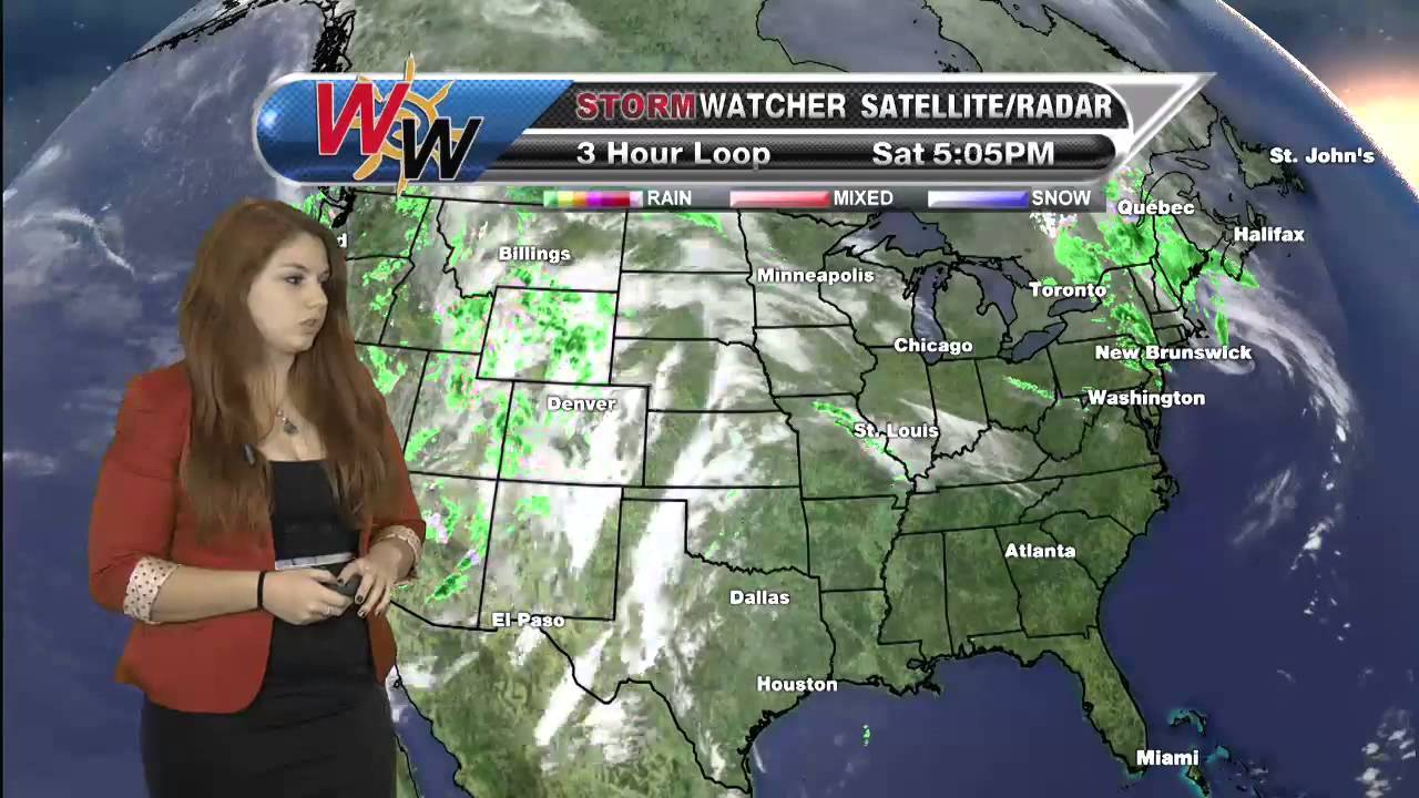 Saturday, April 26th Evening Forecast