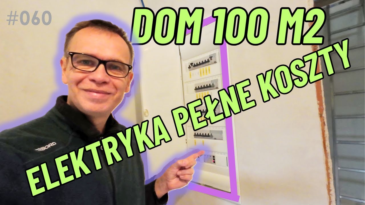 Ile kosztuje elektryka w domu 100 m2 - prawdziwe i pełne koszty #budowadomu #instalacjaelektryczna