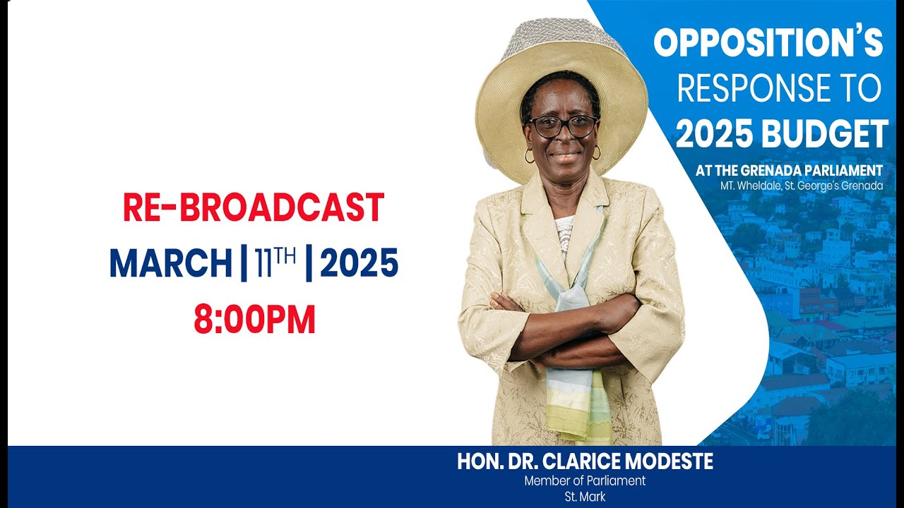 TALKING POINTS | BUDGET RESPONSE 2025 - HON. DR. CLARICE MODESTE