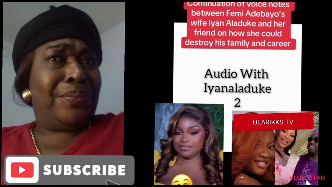 IYALADUKE (FEMI ADEBAYO  WIFE) THIS TOO MUCH O💔🙄HEAR HORRIBLE THINGS 😱 SHE SAID ABOUT HER HUSBAND.