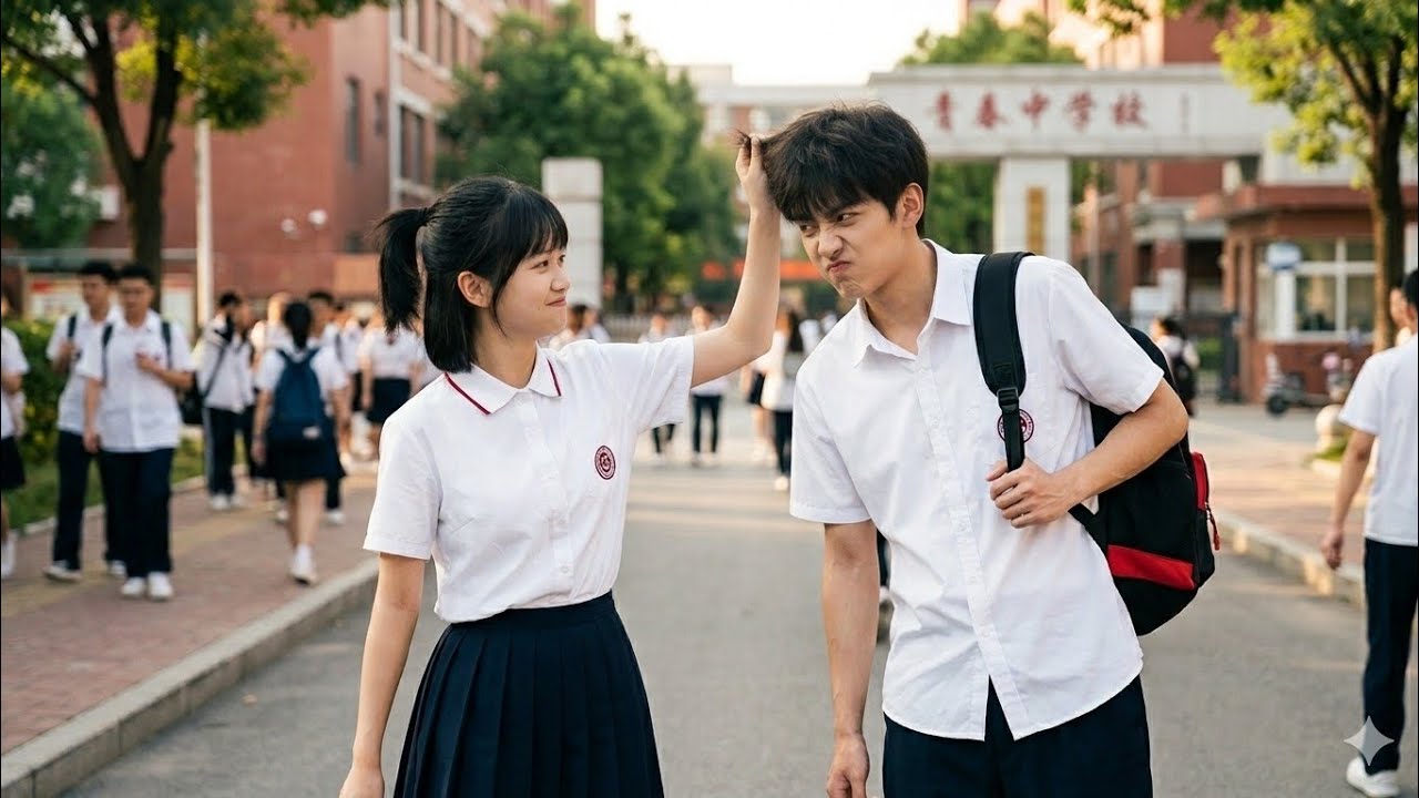 Childhood fight to falling in love 💕 korean mix hindi songs 💕 Chinese mix hindi songs