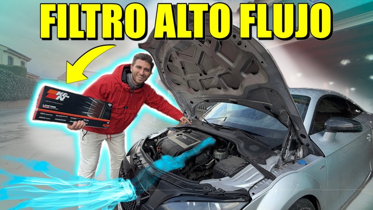 FILTRO de ALTO FLUJO vs ORIGINAL… ¿se NOTA de verdad? 😳 esta es la DIFERENCIA REAL 👀
