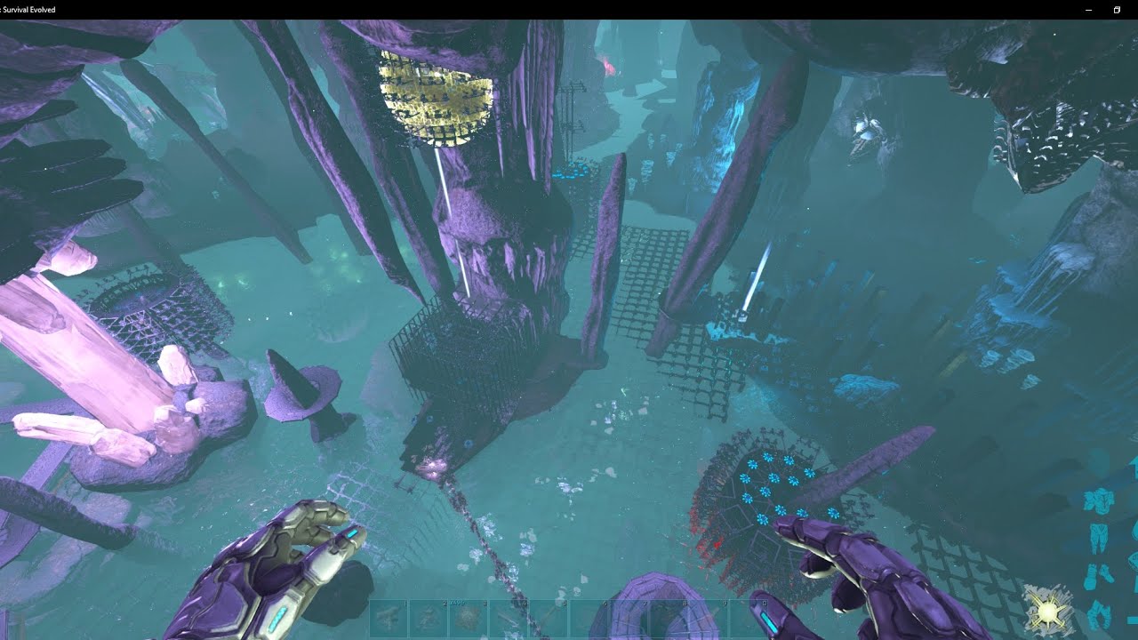 Ark Survival Evolved, Shadow Cave Aberration final build!