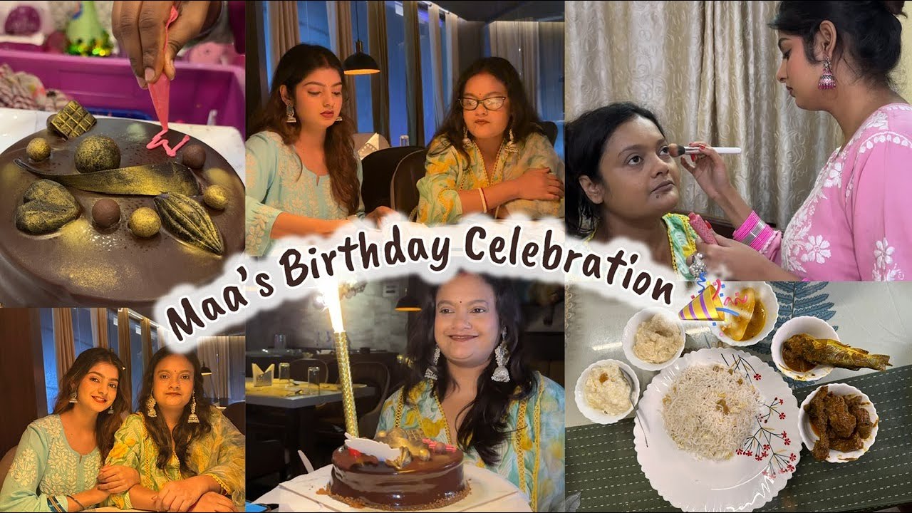 Maa’s Birthday Celebration 🎉 || Birthday te maa k ki gift korlam?