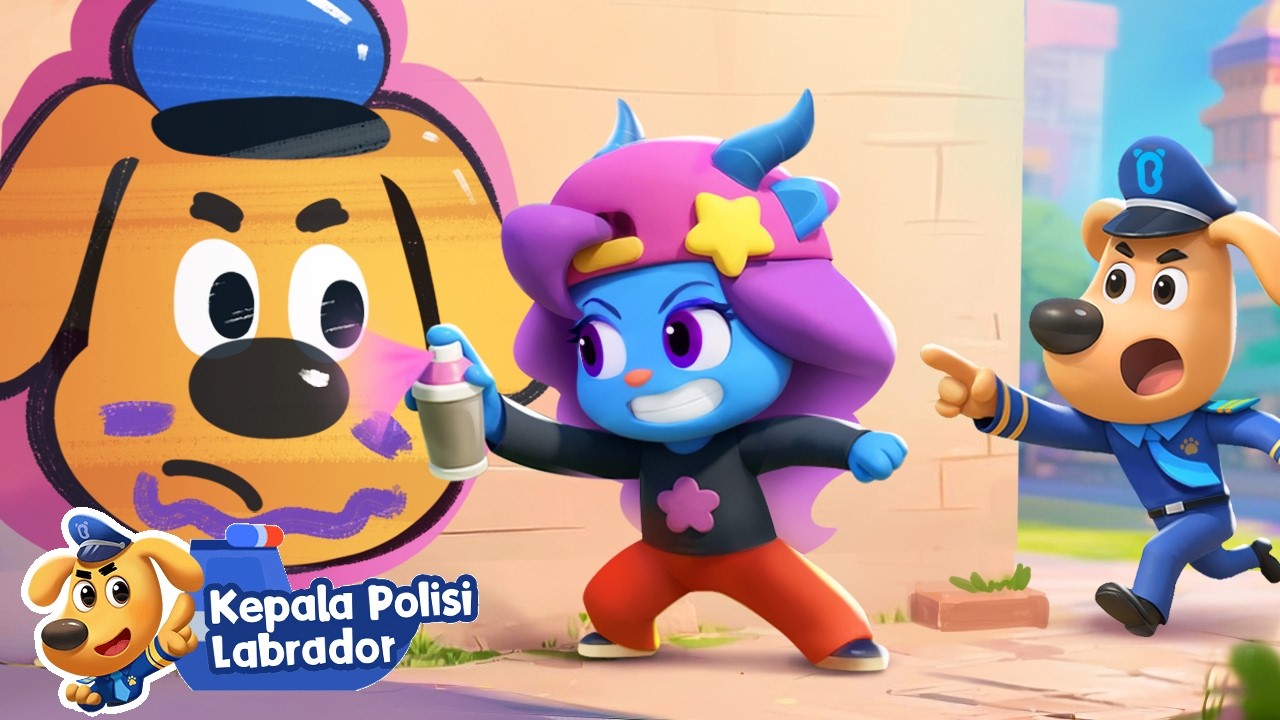 Hati-hati Tanda di Depan Rumah🔎& Lainnya| Seri Baru:Kota Air!🌊| Kartun Anak | Kepala Polisi Labrador