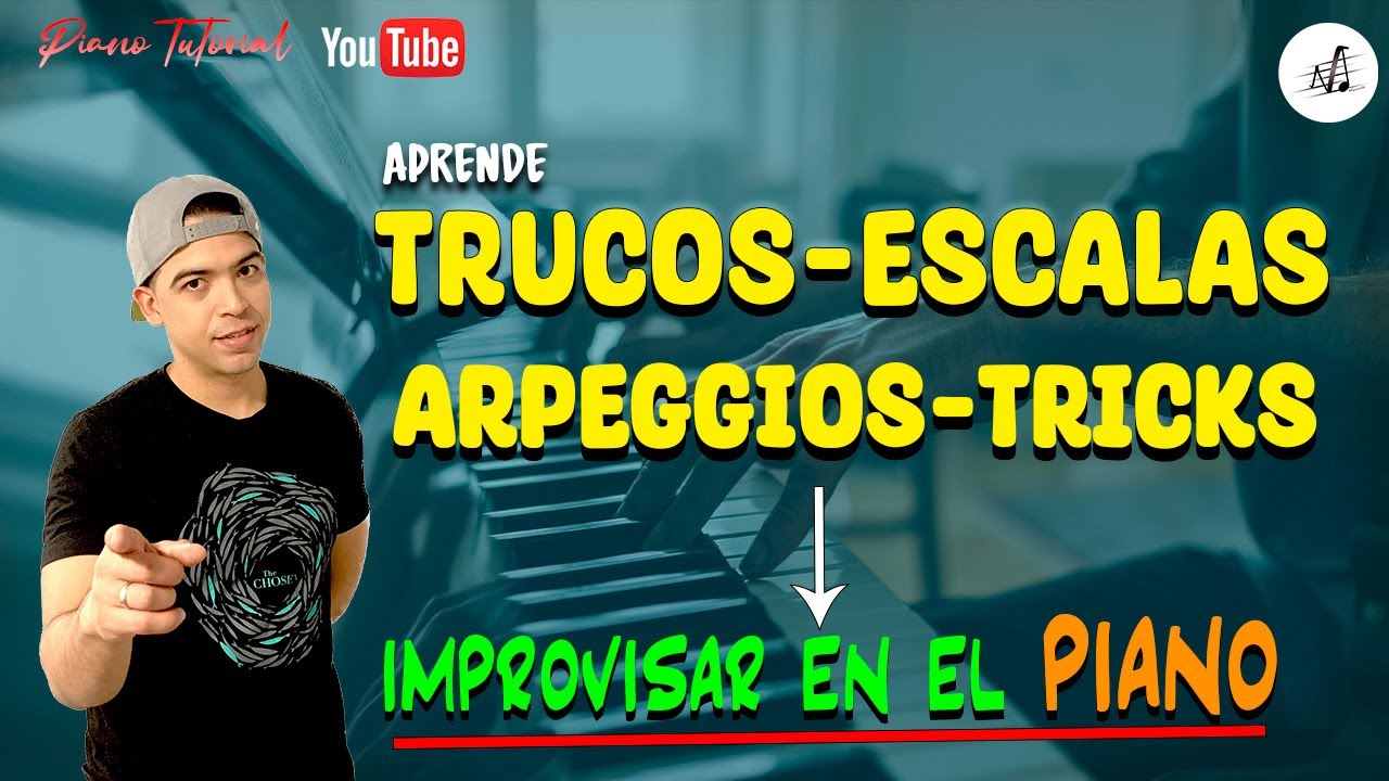 Recursos y trucos para acompañar en el Piano. Arpeggios y frases para improvisar en el piano.