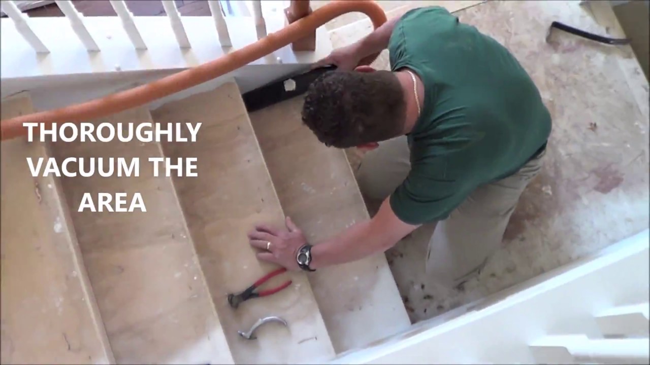 Hardwood Staircase Installation