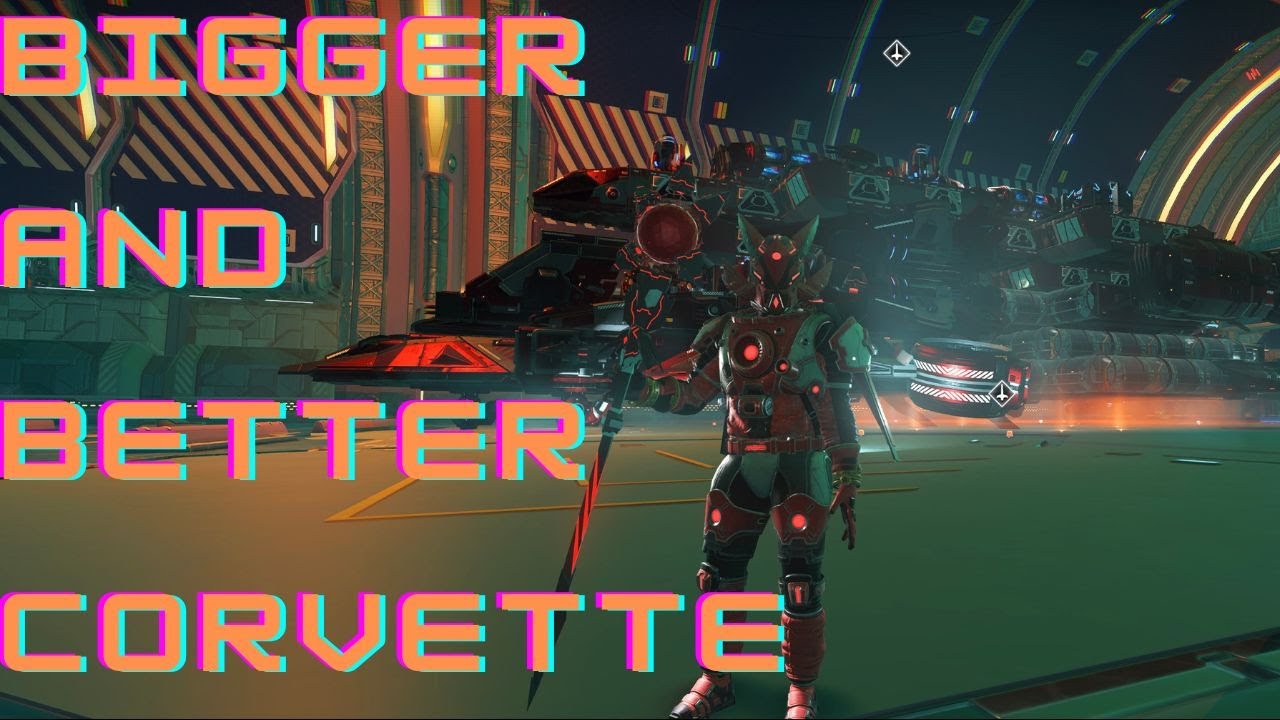 New No Man's Sky Corvette Starships are here! Learn how to bypass the complexity limit!