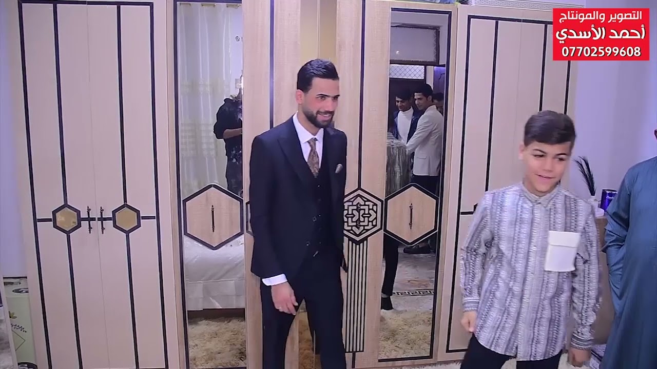 حفل زفاف سجاد العبودي بحضور الفنان عصام اللامي الف مبروك