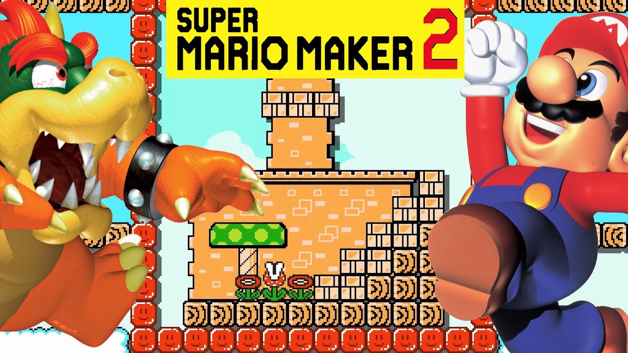 Super Mario Maker 2: Super Mario 64: First Floor (with SM64 Music)