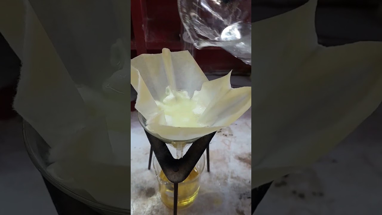 Nitration of salicylic acid #nitration #salicylicacid #chemistry