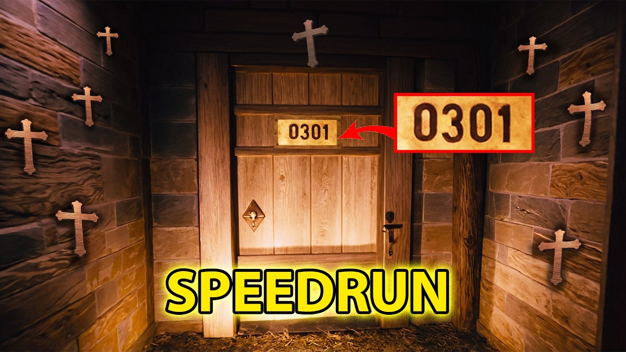 I FOUND 301 DOOR ! │ DOORS FLOOR 2 BACKDOOR + HOTEL +THE MINES WORLD RECORD SPEEDRUN *34:57* │ROBLOX