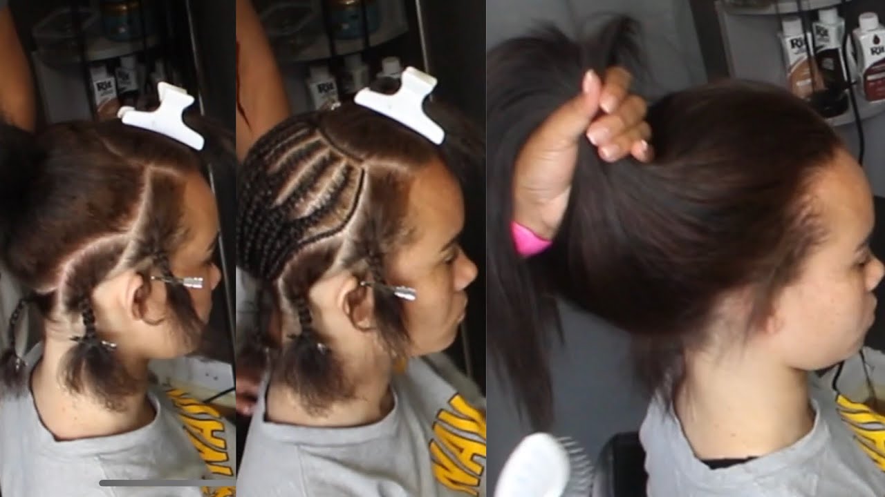 High Ponytail Sew in/Versatile Sew Start to Finish