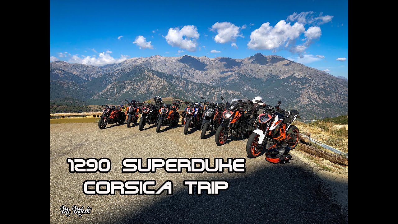 KTM 1290 Superduke R: Corsica Trip Superduke France