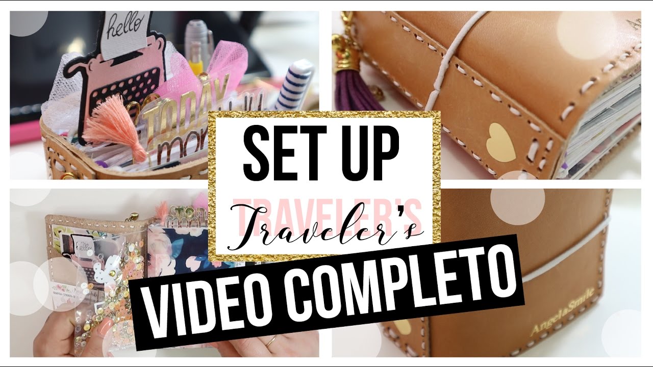 COME ORGANIZZARE IL TRAVELER'S NOTEBOOK SIMIL FOXY FIX | ANGELASMILE