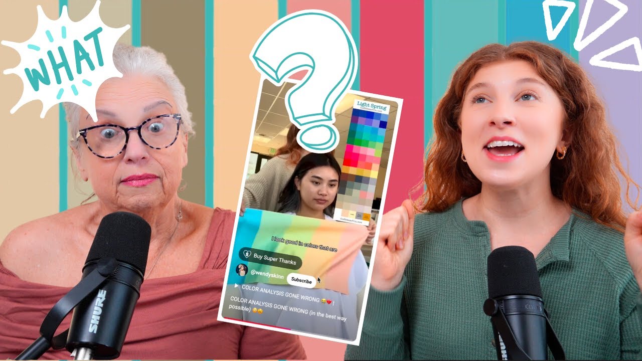 We React to the Most Controversial Color Analysis on YouTube – Light Spring or Major Fail?