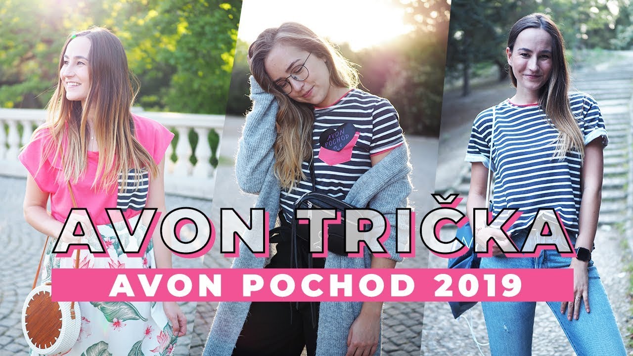 Jak&aacute; budou trička na Avon Pochod 2019?