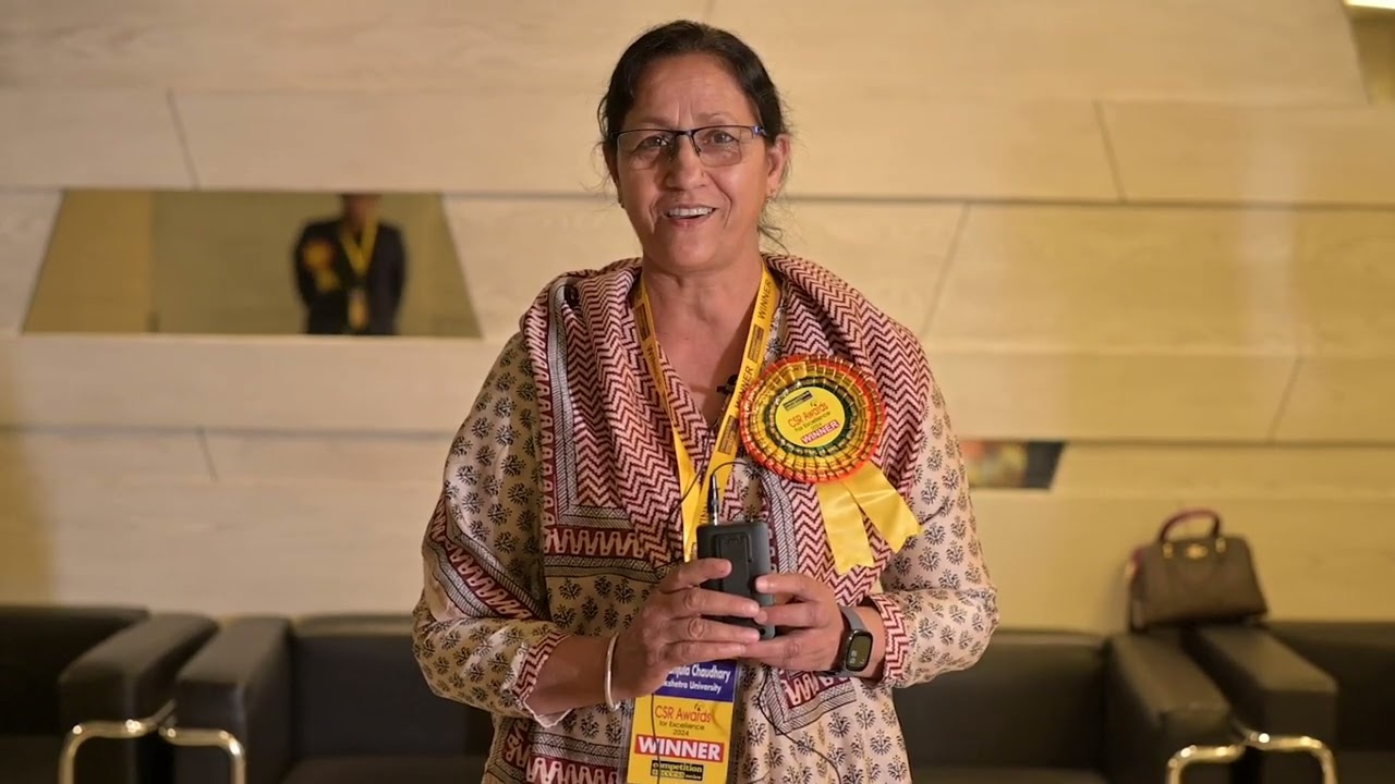 CSR Education Awards 2024 - Prof. Manjula Chaudhary