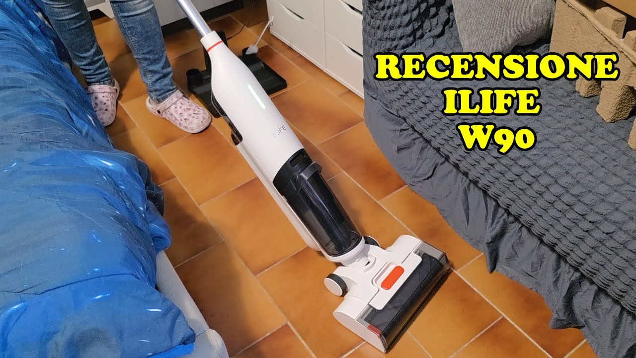 RECENSIONE ILIFE W90 ✅ LAVAPAVIMENTI ASPIRAPOLVERE 👩🏻‍🦯 ASPIRA LAVA E ASCIUGA By Nika