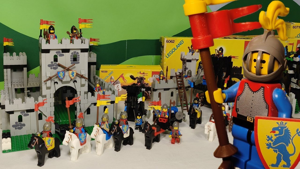 LEGO® Graue Löwenritterburg 6080 von 1984