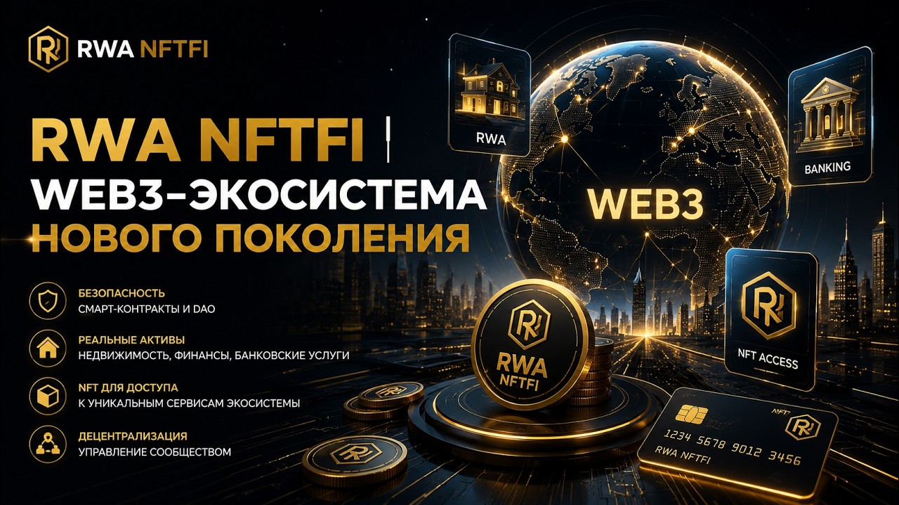 💎 NFT, DAO и реальные активы | Будущее RWA NFTFI