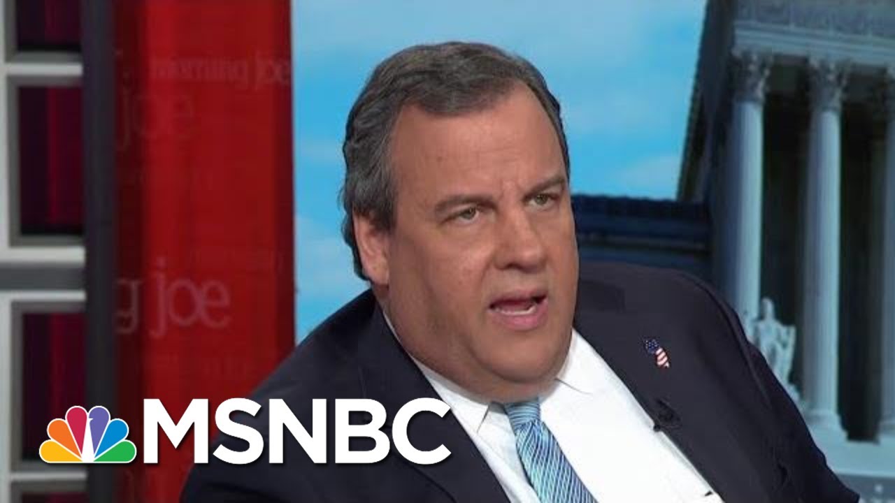 Chris Christie: I Don't Regret Skipping A Run In 2012 | Morning Joe | MSNBC