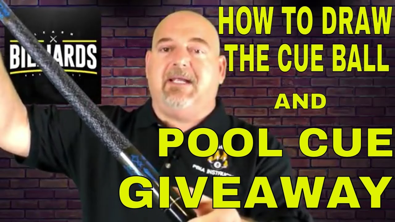 Draw the cue ball in pool
