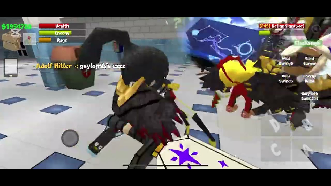 school of chaos outlaws vs hight lvl !!! @VNLGames