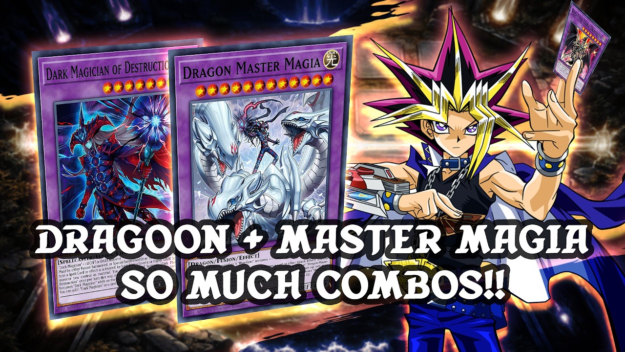 So Many Combos!! Dragoon + Master Magia Deck - Yu-Gi-Oh Master Duel