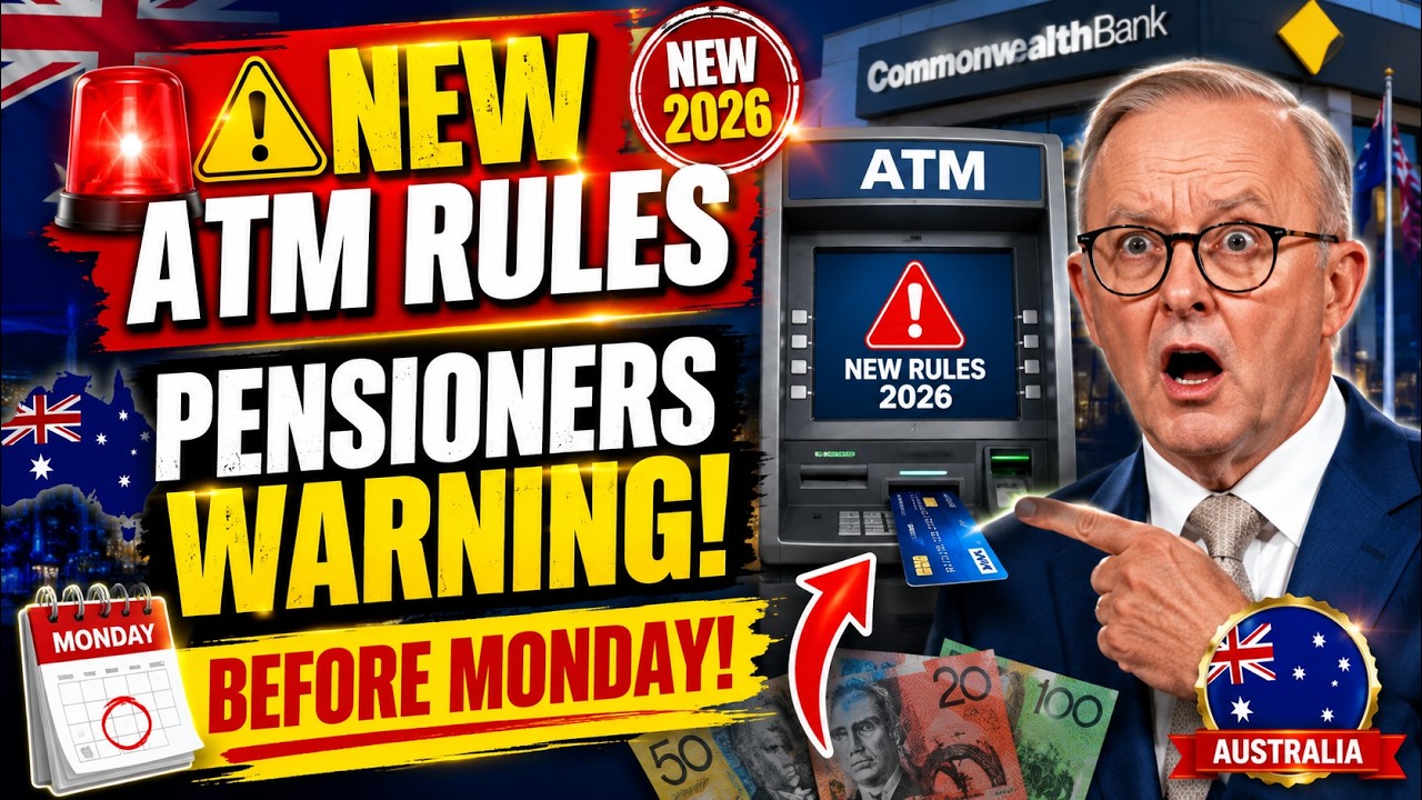 🚨 Australia's New ATM Rules 2026 | Every Pensioner Must Know | Before Monday!