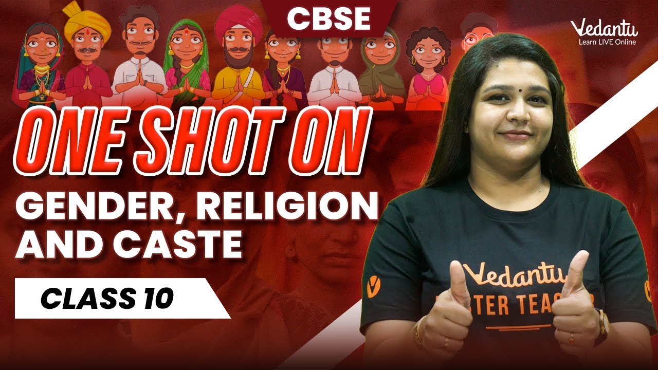 Gender, Religion and Caste ONESHOT | Class 10 SST | CBSE 2024 | Suba ma'am