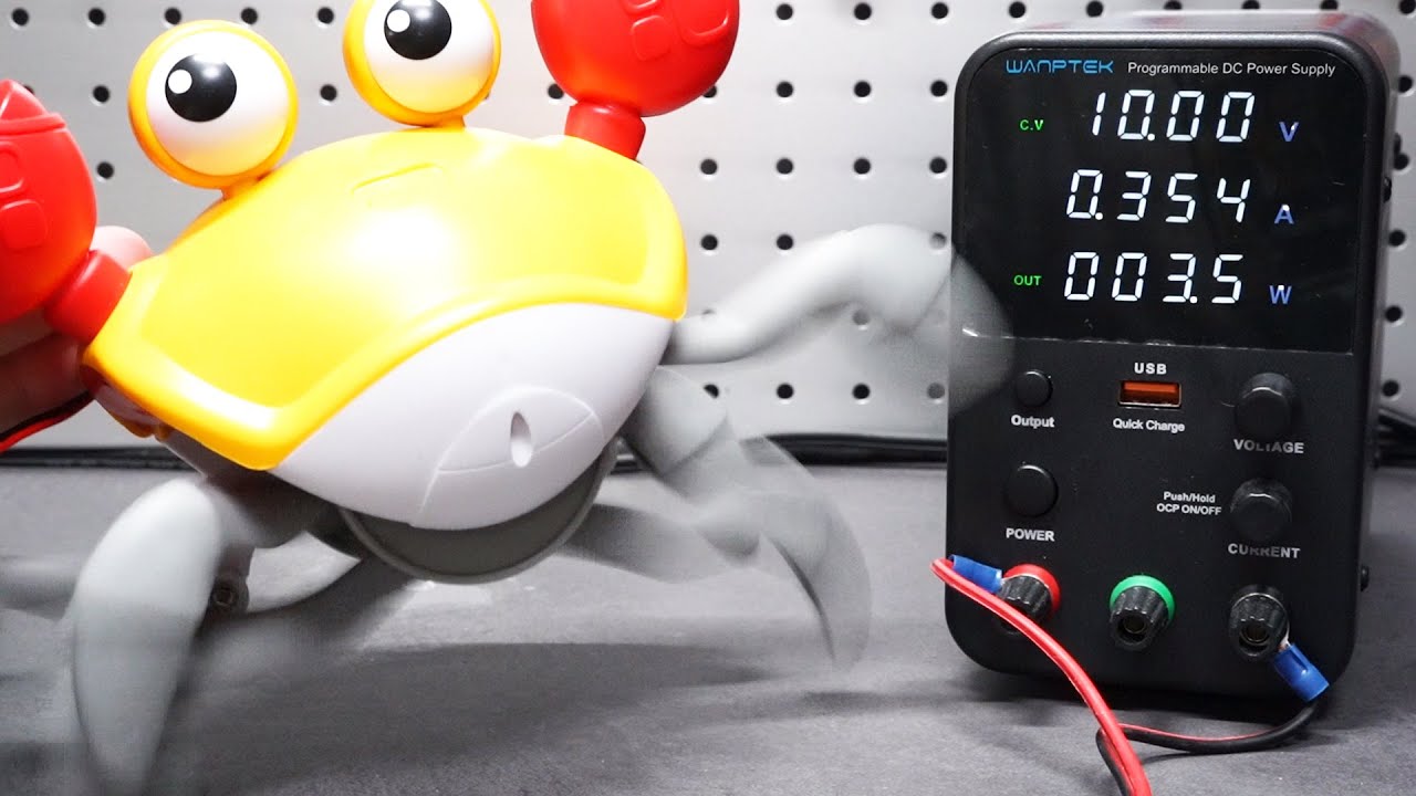 中華製の「カニ」に高電圧を与えると？