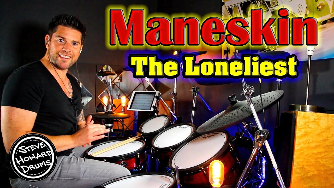 How To Play - Måneskin - The Loneliest - Drum Tutorial Lesson