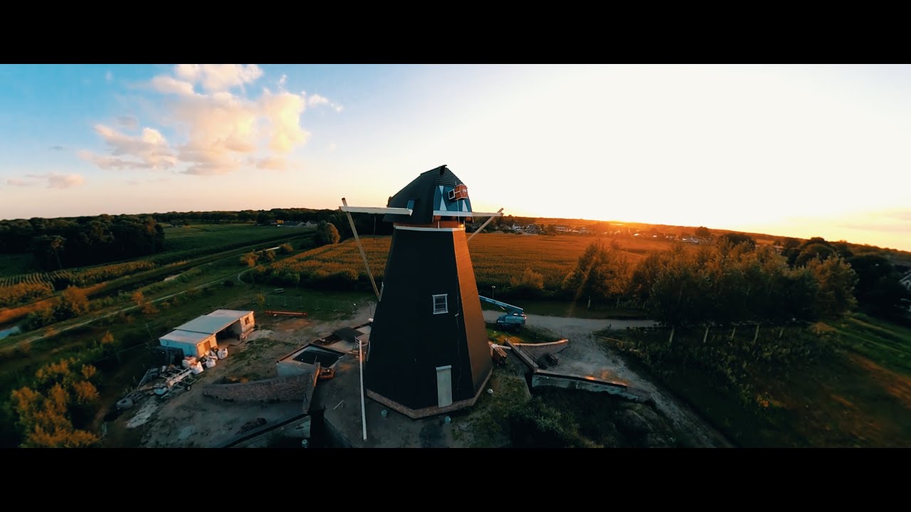 Vinkelse Molen | Drone vlucht (racedrone) | De Zwaan