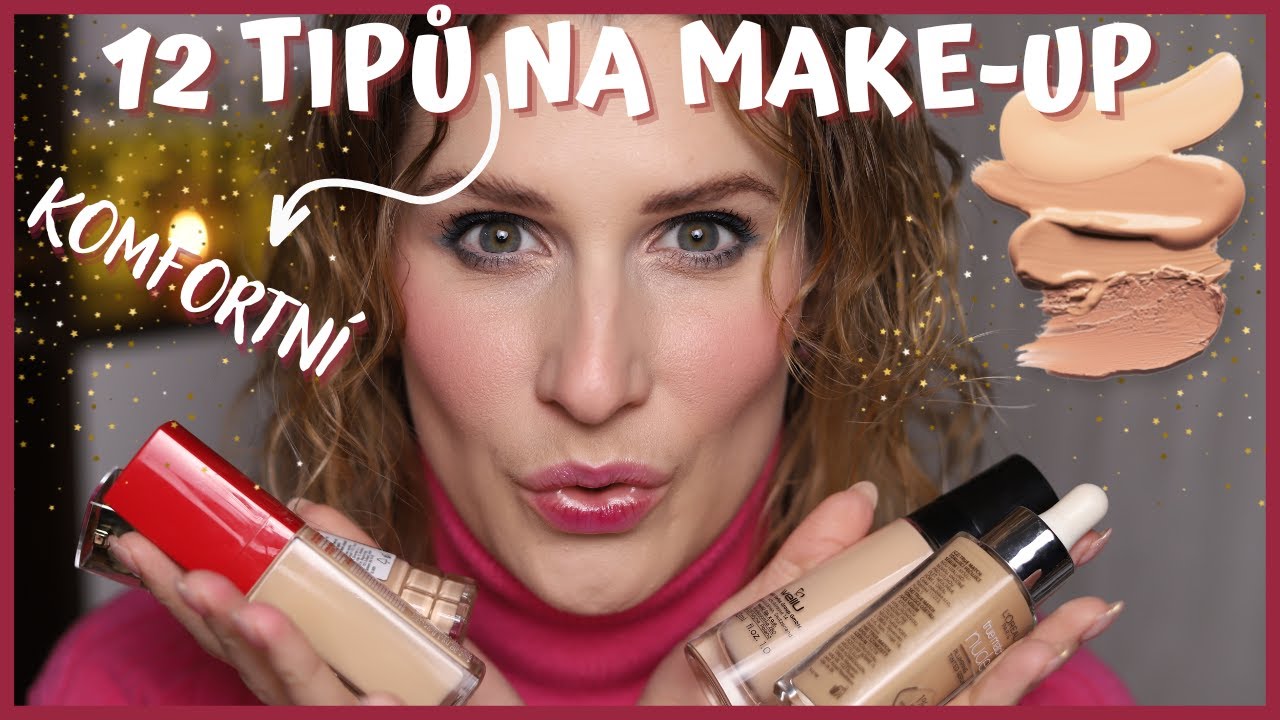 🥰 MAKE-UP PRO ZRALOU PLEŤ A NORMÁLNÍ AŽ SUCHÝ TYP PLETI