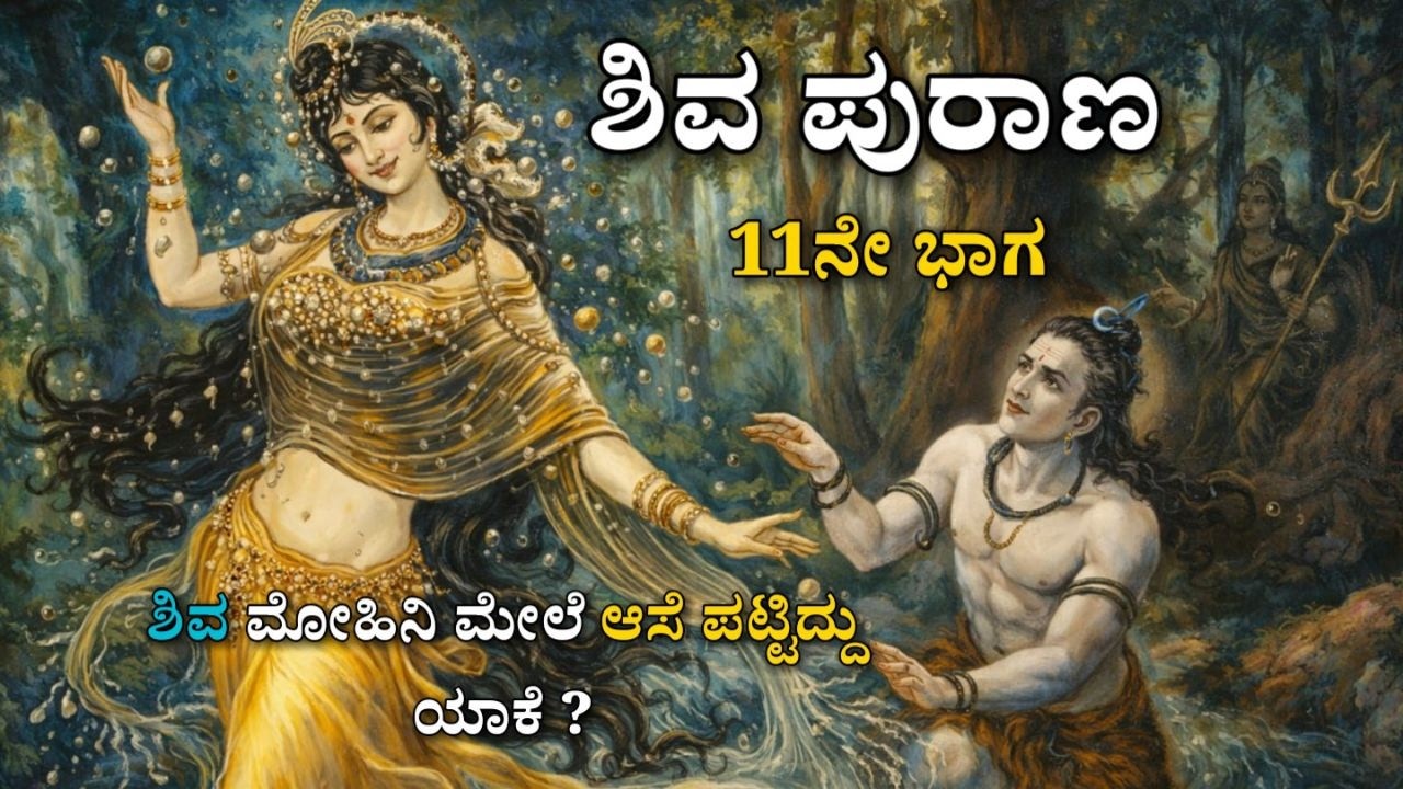 Shiva purana part 11 Explained in kannada // ಶಿವಪುರಾಣ ಕನ್ನಡದಲ್ಲಿ ವಿವರಣೆ // Dashagriva creation //