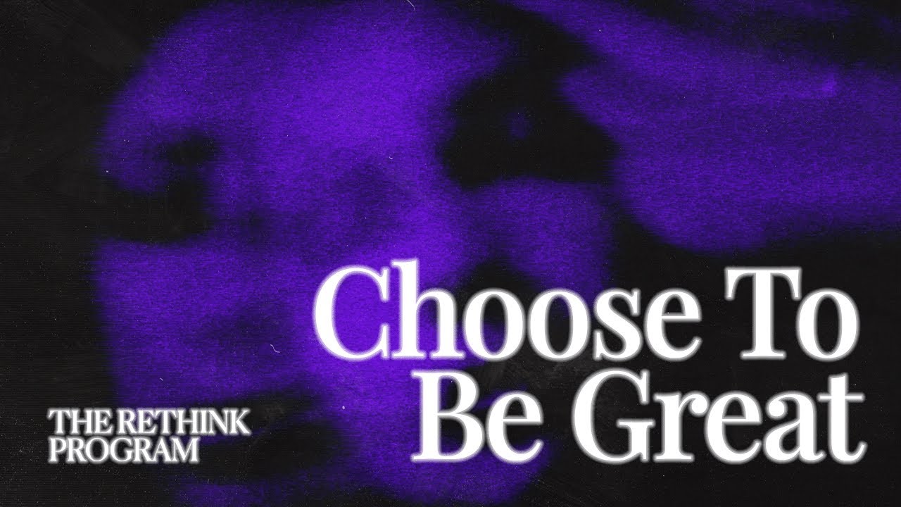 Choose To Be Great &ndash; Motivational Speech